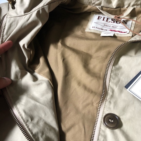 NWT Filson Field Parka Jacket - Picture 9 of 14